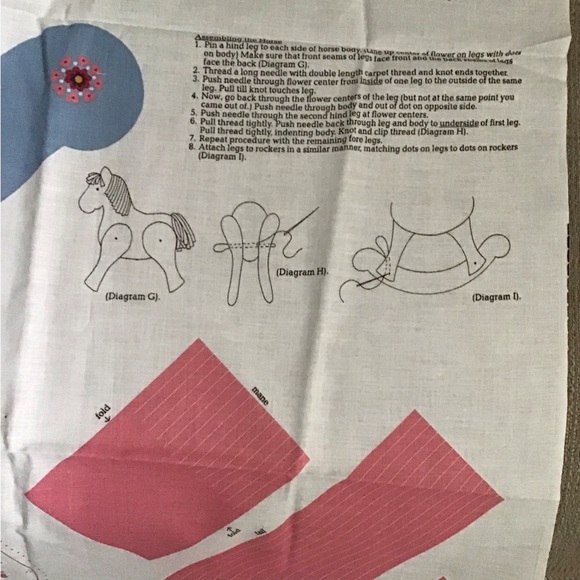 KEEPSAKE CRAFTS rocking horse - Picture 10 of 10